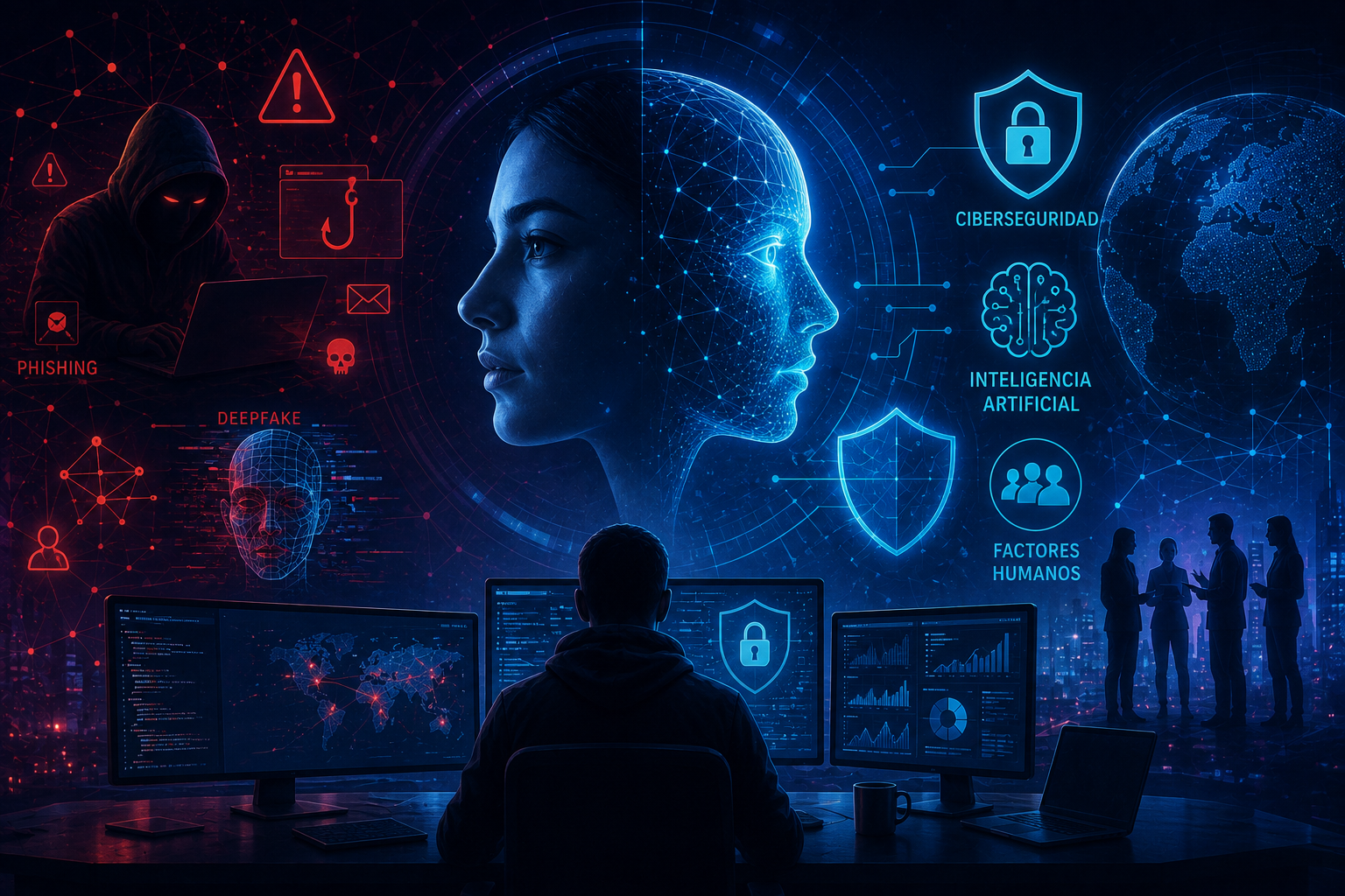 Ciberseguridad centrada en Personas e IA: Desafíos, Métodos y Aplicaciones (HCC-AI)